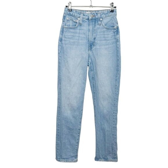 Madewell Curvy Perfect Vintage Jean MC594 Women’s Size 24 Fiore Wash Blue - Picture 2 of 16